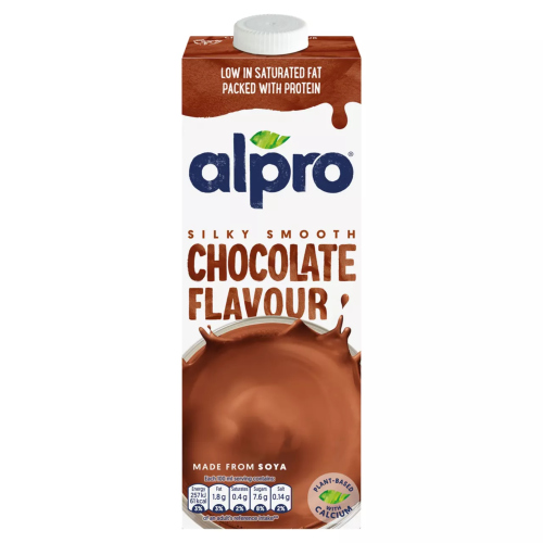 ALPRO CHOCOLATE SOYA LONG LIFE DAIRY FREE DRINK 1L
