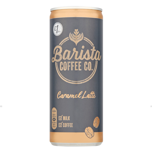 BARISTA COFFEE CO. CARAMEL LATTE 250ML