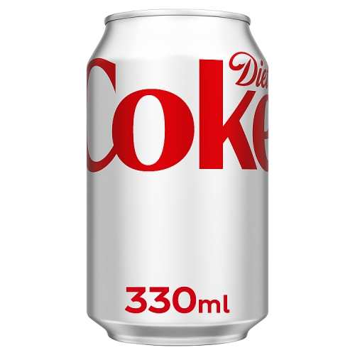 DIET COKE CAN 330ML