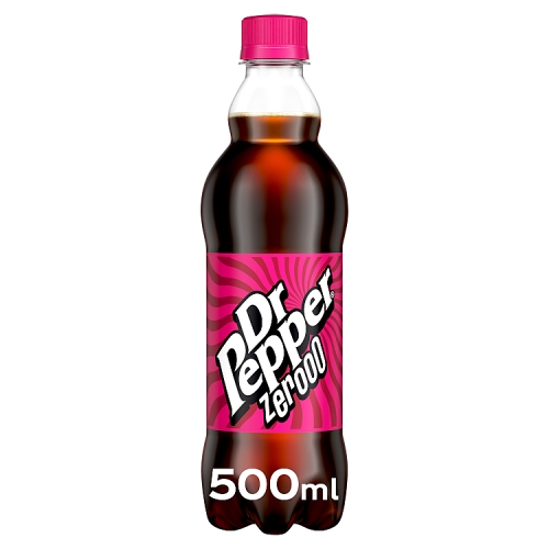 DR PEPPER ZERO PET 500ML