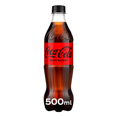 COKE ZERO SUGAR PET 12X 500ML