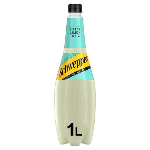 SCHWEPPES SLIMLINE BITTER LEMON PET 1L