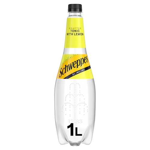 SCHWEPPES DIET LEMON TONIC PET 1L