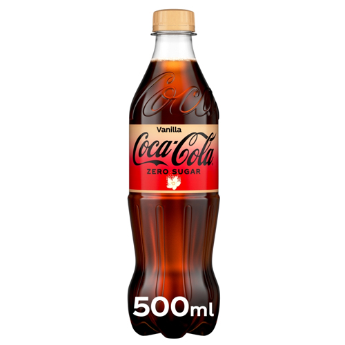 COKE ZERO SUGAR VANILLA PET 500ML
