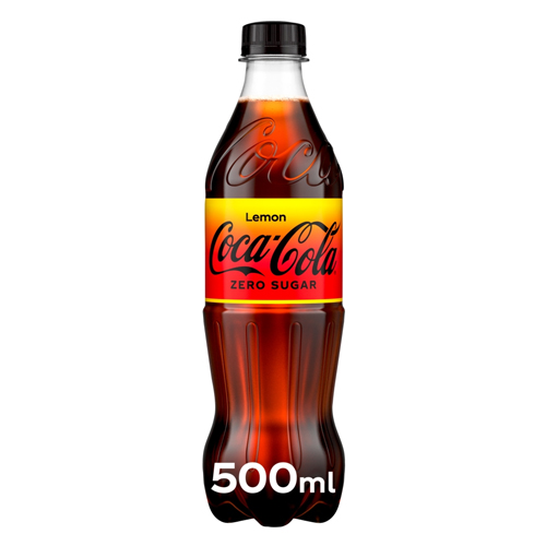 COKE LEMON ZERO PET 500ML