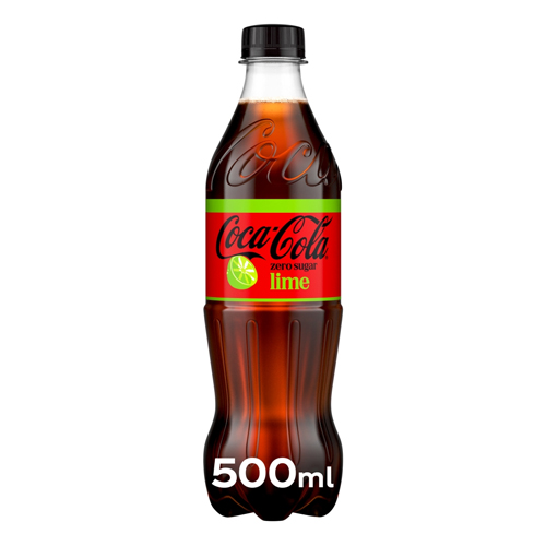 COKE ZERO LIME PET 500ML