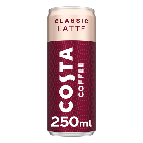 COSTA COFFEE LATTE CAN 250ML