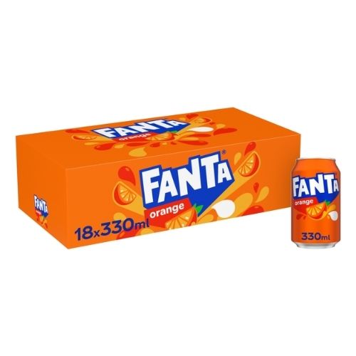 FANTA ORANGE 18PK 330ML