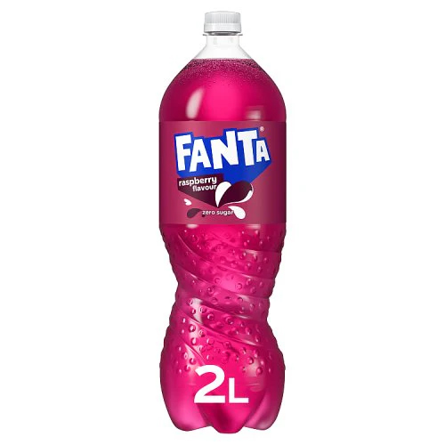 FANTA RASPBERRY ZERO SUGAR PET 2L
