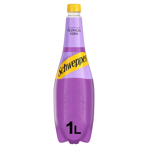 SCHWEPPES TROPICAL SODA PET 1L