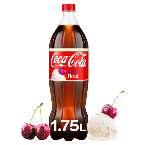COKE CHERRY VANILLA FLOAT PET 1.75L