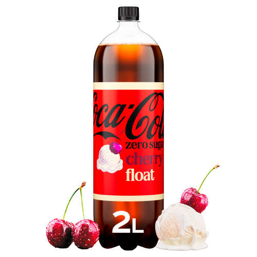 COKE ZERO SUGAR CHERRY FLOAT PET 2L
