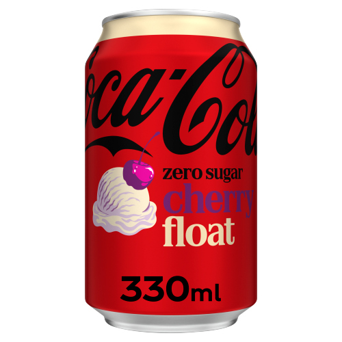 COKE ZERO SUGAR CHERRY FLOAT CAN 330ML