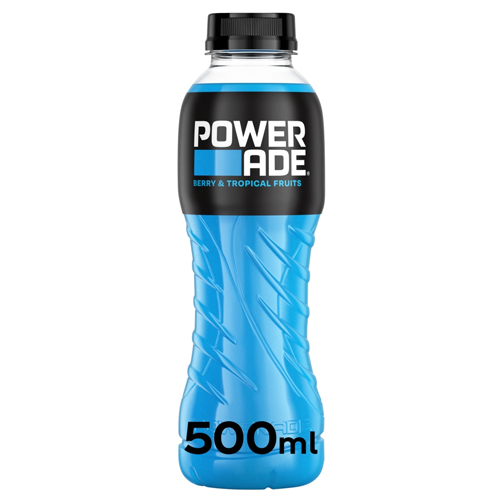 POWERADE BERRY TROPICAL SPORTS DRINK PET 500ML