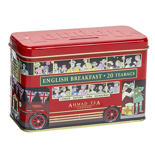 AHMAD TEAS LONDON BUS CADDY 20 TEA BAGS