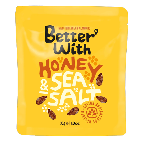 BETTER WITH HONEY & SALT ALMONDS 10X 30G