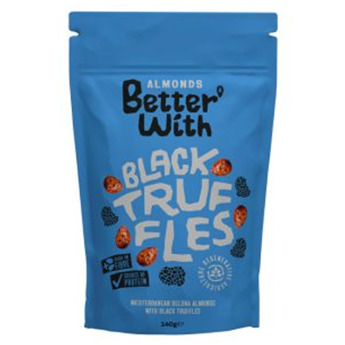 BETTER WITH BLACK TRUFFLE ALMONDS 8X 140G