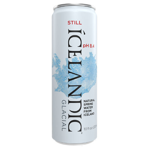 ICELANDIC GLACIAL WATER CAN STILL 330ML