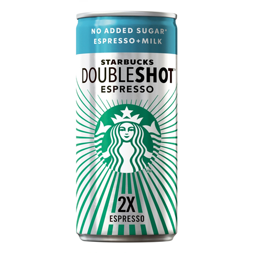 STARBUCKS DOUBLESHOT ESPRESSO NAS ICED COFFEE 200ML