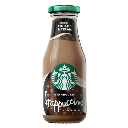 STARBUCKS FRAPPUCCINO COOKIES & CREAM GLASS 250ML