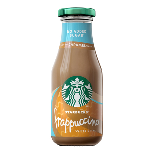 STARBUCKS FRAPPUCCINO CARAMEL NAS GLASS 250ML