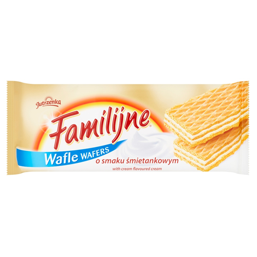 JUTRZENKA FAMILIJNE WAFERS CREAM 180G