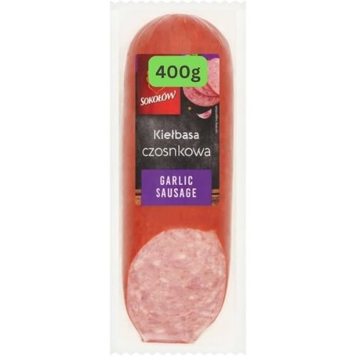 SOKOLOW GARLIC SAUSAGE 400G