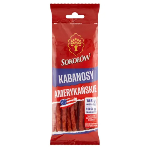 SOKOLOW AMERICAN KABANOS 120G