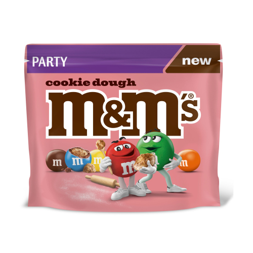 M&M'S COOKIE DOUGH PARTY MILK CHOCOLATE BAG 675G