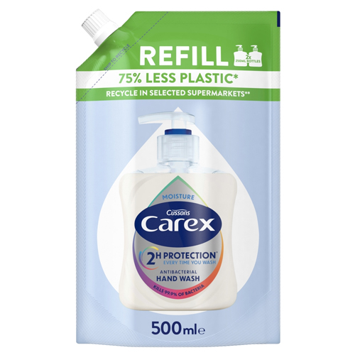 CAREX HANDWASH DOY ECO REFILL MOISTURE 500ML
