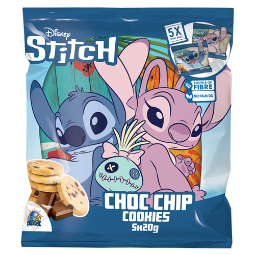 LILO & STITCH CHOCOLATE COOKIES 5PK 20G
