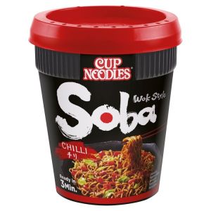 NISSIN CUP NOODLES SOBA WOK STYLE CHILLI 92G