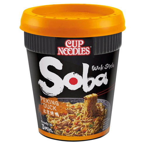 NISSIN CUP NOODLES SOBA WOK STYLE PEKING DUCK 87G