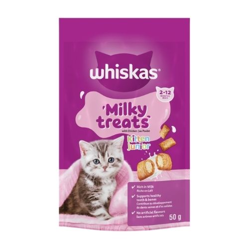 WHISKAS KITTEN MILKY TREATS 50G
