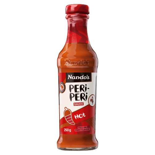NANDO'S HOT PERI-PERI SAUCE 250G