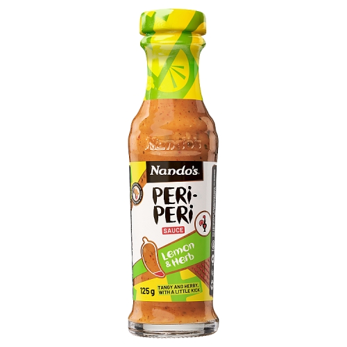 NANDO'S PERI PERI SAUCE LEMON AND HERB EXTRA MILD 125G