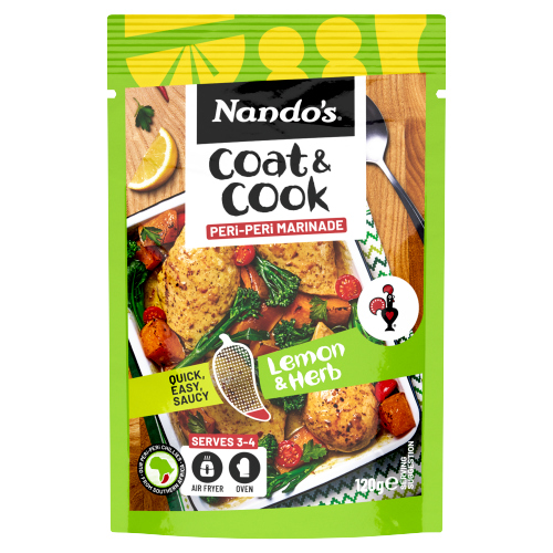 NANDO'S PERI-PERI COAT & COOK LEMON & HERB EXTRA MILD 120G