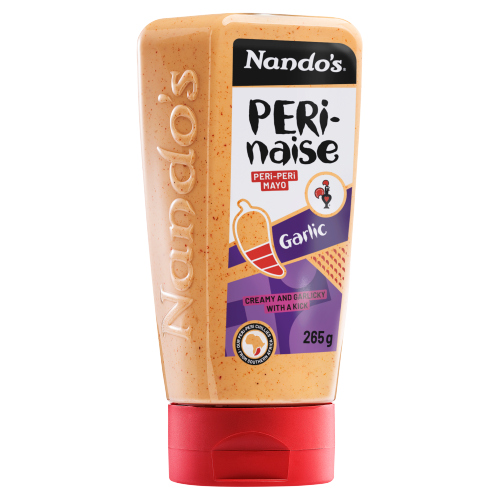 NANDO'S PERINAISE GARLIC PERI-PERI MAYONNAISE 265G