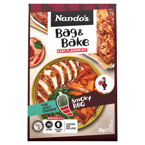 NANDO'S PERI-PERI BAG & BAKE SMOKEY BBQ MEDIUM 20G