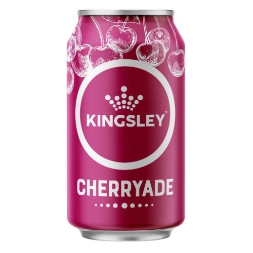 KINGSLEY CHERRYADE CAN 330ML