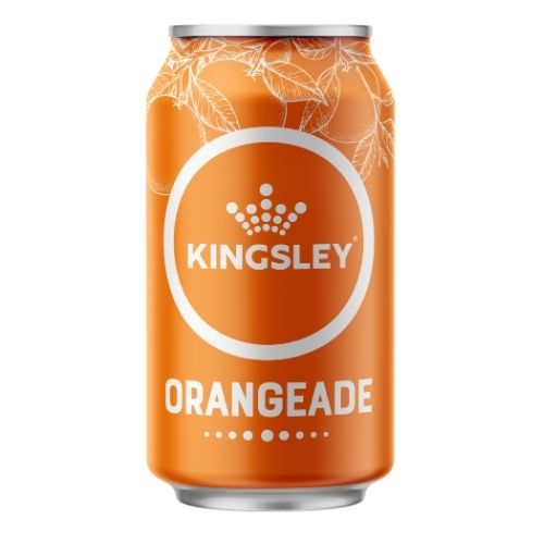 KINGSLEY ORANGEADE CAN 330ML