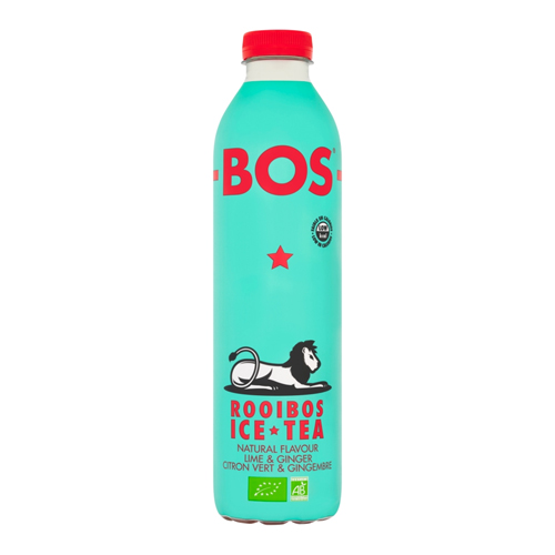 BOS ORGANIC LIME & GINGER ROOIBOS ICE TEA 1L