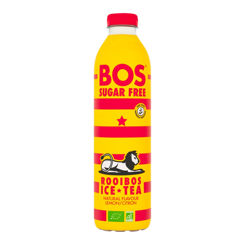 BOS ORGANIC LEMON SUGAR FREE RBOS ICE TEA 1L