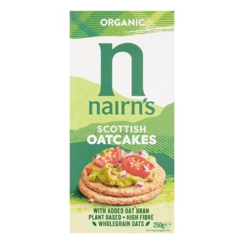 NAIRNS ORGANIC OATCAKES 250G