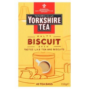 TAYLORS BISCUIT BREW TEABAGS 40S