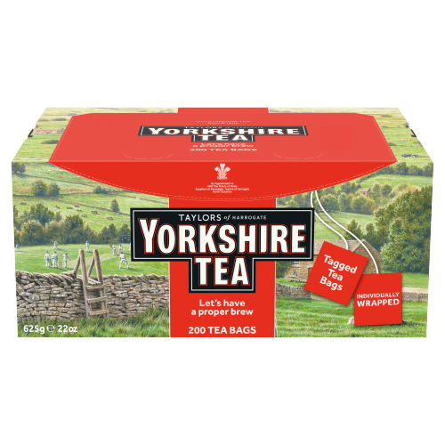 TAYLORS YORKSHIRE TEA 200S TEA BAGS 625G