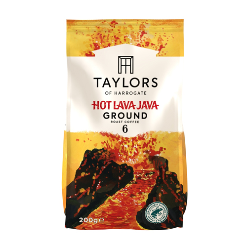 TAYLORS HOT LAVA JAVA GROUND COFFEE 200G
