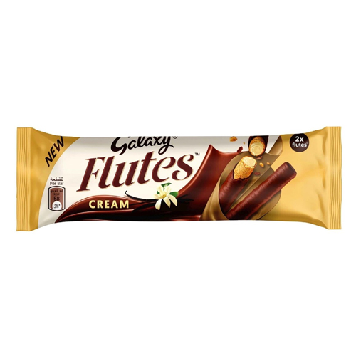 GALAXY CREAM WAFER ROLLS 12PK 22.5G