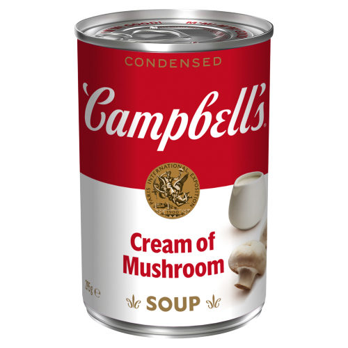 CAMPBELL'S CONDENSED CREAM OF MUSHROOM SOUP 295G