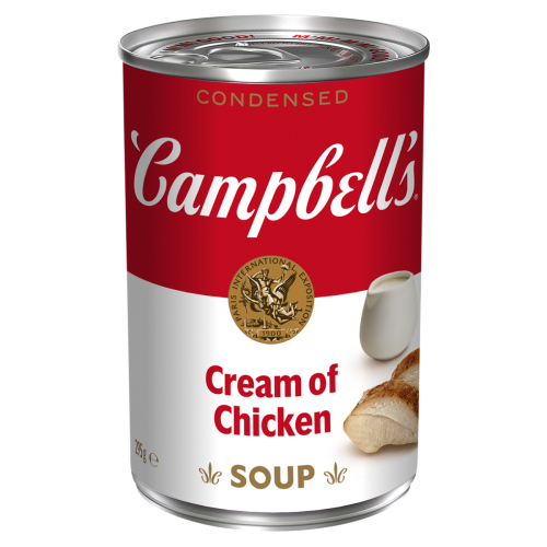 CAMPBELL'S CONDENSED SOUP CREAM OF CHICKEN 295G